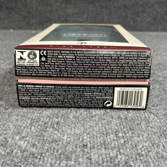 Barbie Collector Zodiac Capricorn Doll Pink Label 2004 In Box Horoscope Mattel - Picture 7 of 10